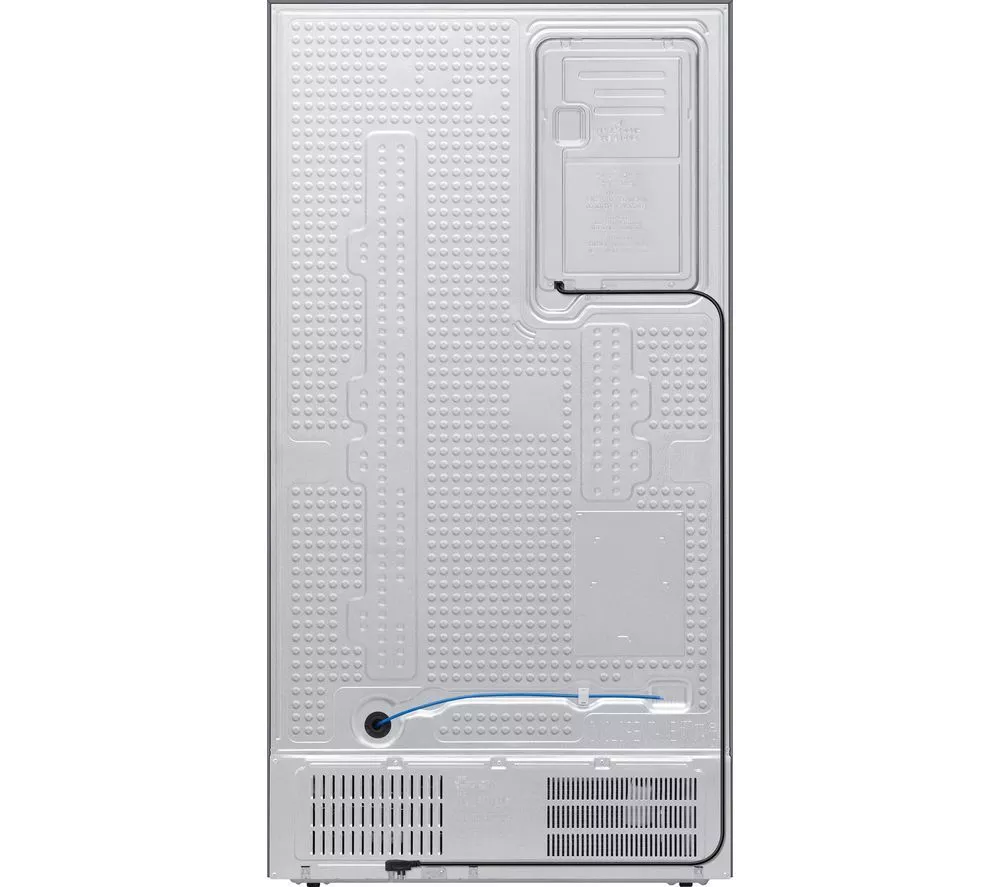 SAMSUNG Bespoke AI Family Hub RS90F66BETEU American-Style Smart Fridge Freezer - Silver