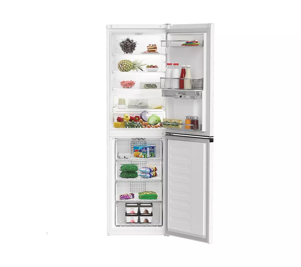 HOTPOINT No Frost HPKH 1261W W4UK 50/50 Fridge Freezer - White