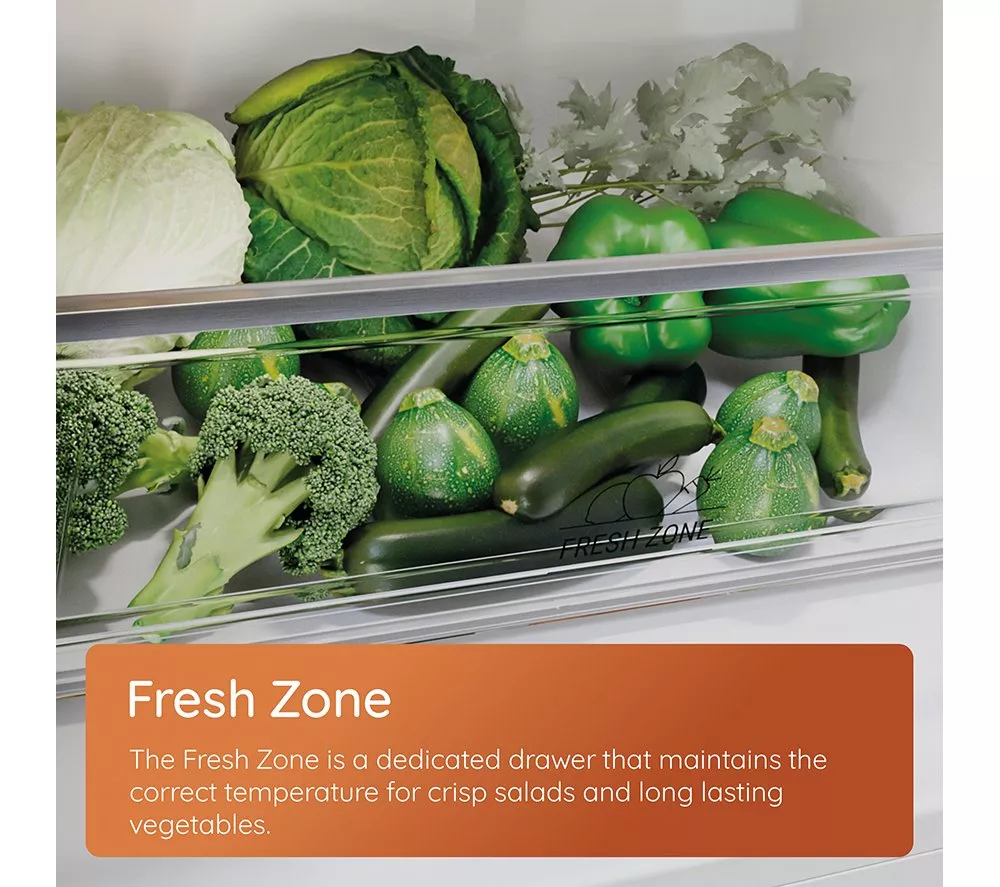 HOTPOINT No Frost HPKH 1261W W4UK 50/50 Fridge Freezer - White