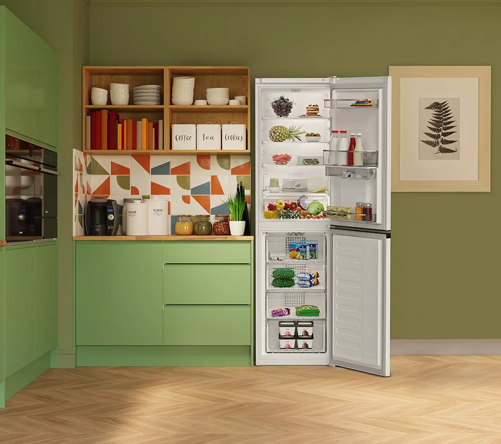 HOTPOINT No Frost HPKH 1261W W4UK 50/50 Fridge Freezer - White