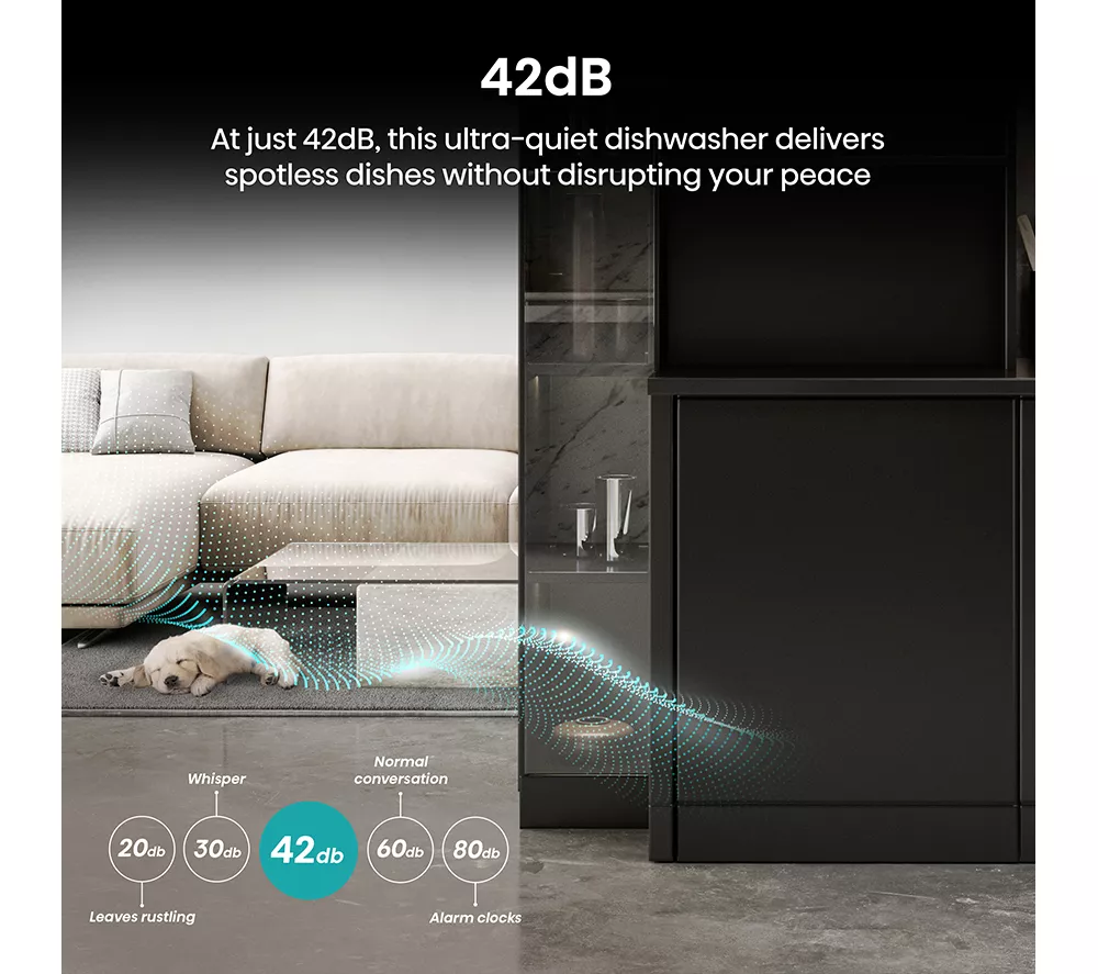HISENSE HV673A60UK Full-size Fully Integrated WiFi-enabled Dishwasher