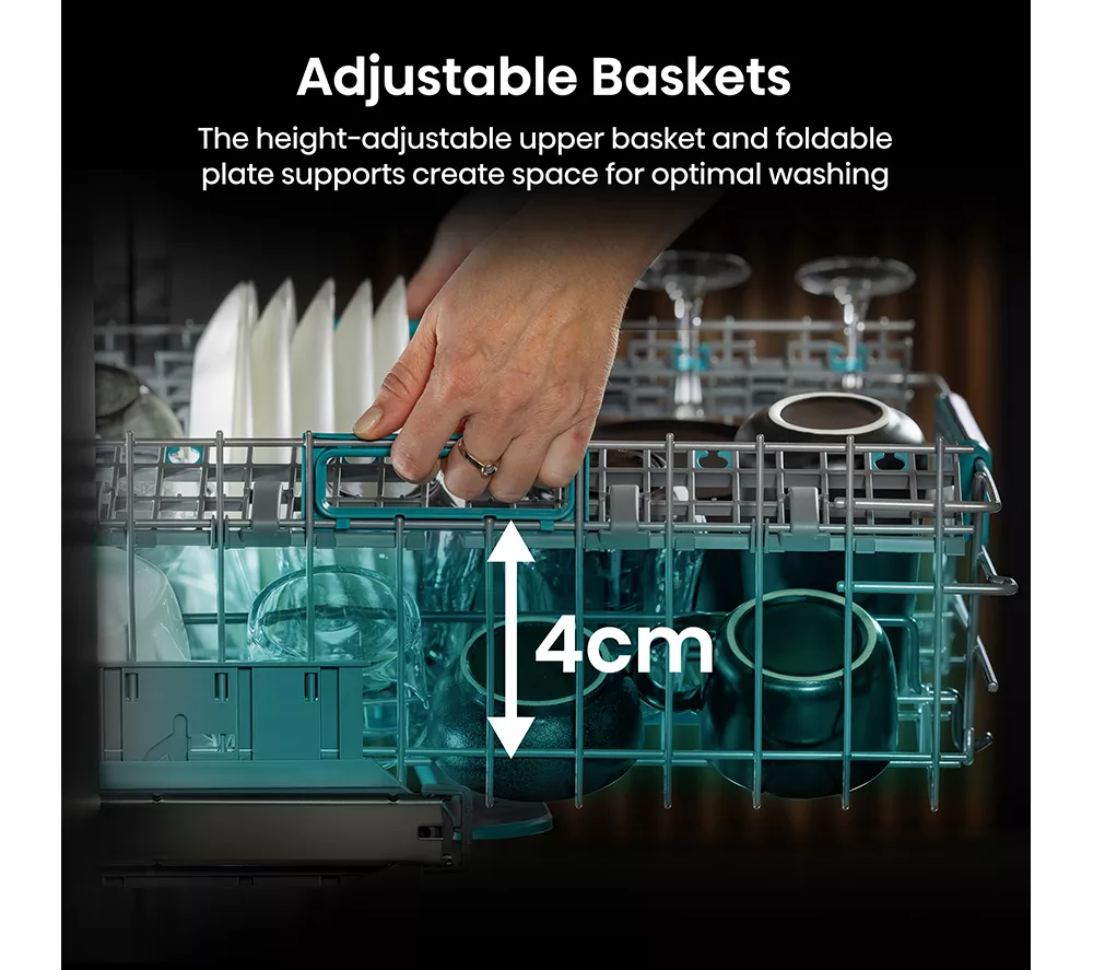 HISENSE HV673A60UK Full-size Fully Integrated WiFi-enabled Dishwasher