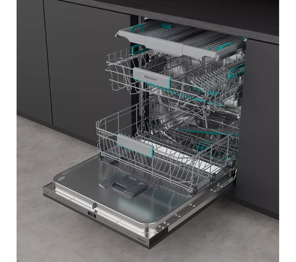 HISENSE HV673A60UK Full-size Fully Integrated WiFi-enabled Dishwasher