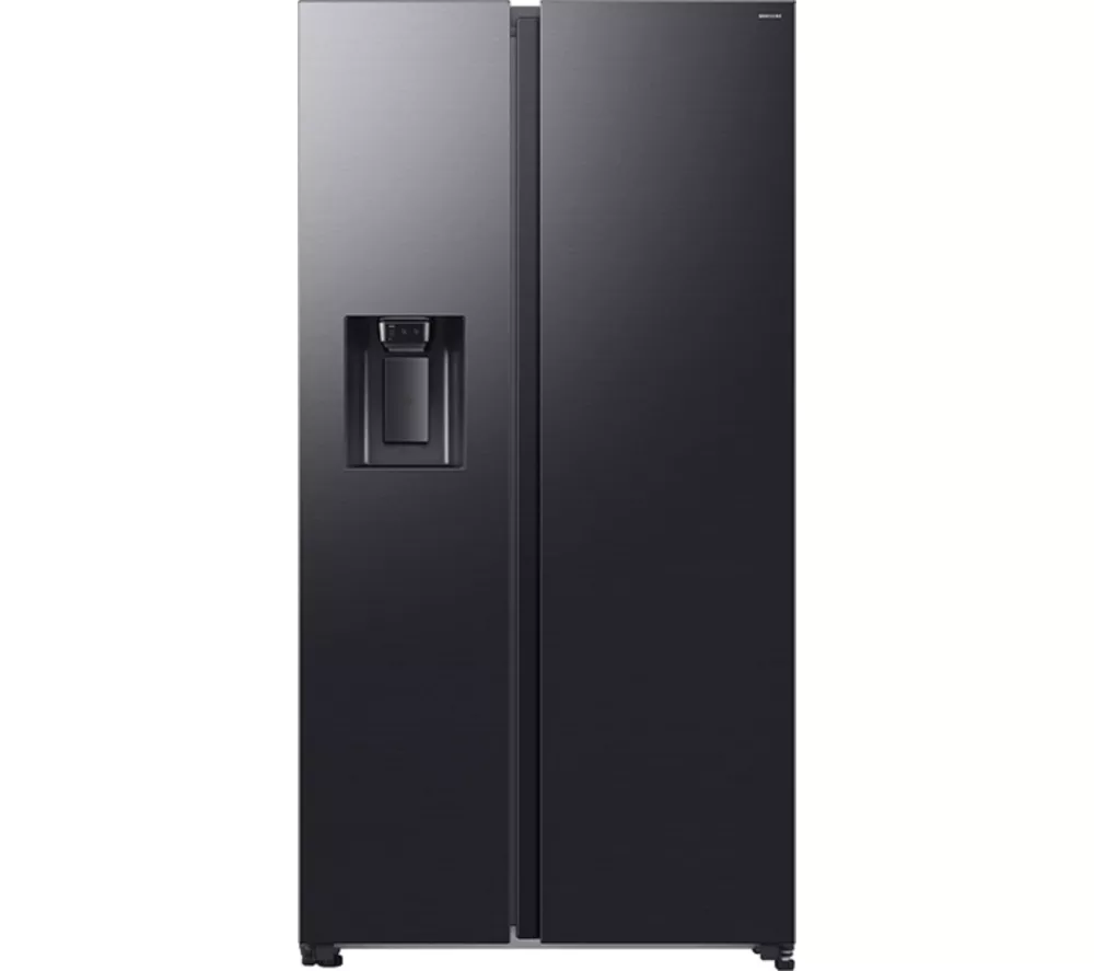SAMSUNG Bespoke AI Series 7 SpaceMax RS70F66KCFEU American-Style Fridge Freezer - Black