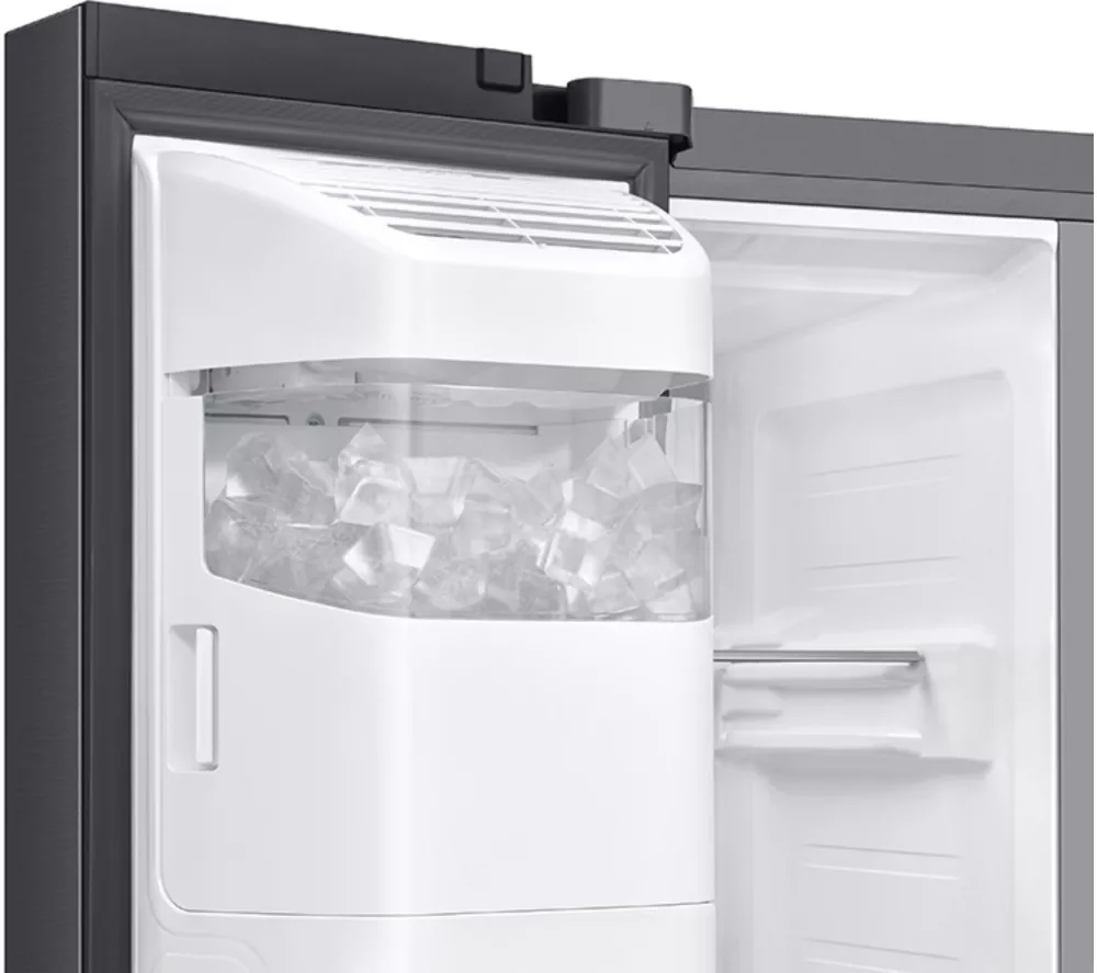 SAMSUNG Bespoke AI Series 7 SpaceMax RS70F66KCFEU American-Style Fridge Freezer - Black