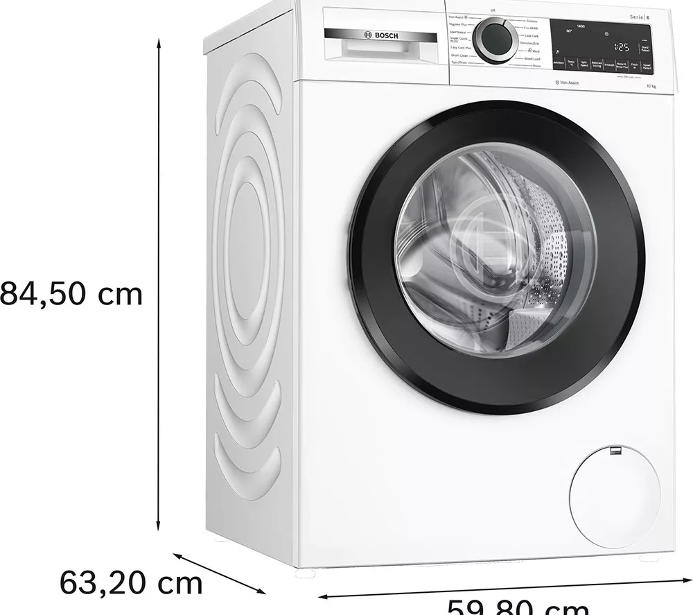 BOSCH Series 6 WGG254Z1GB AntiStain 10 kg 1400 Spin Washing Machine - White