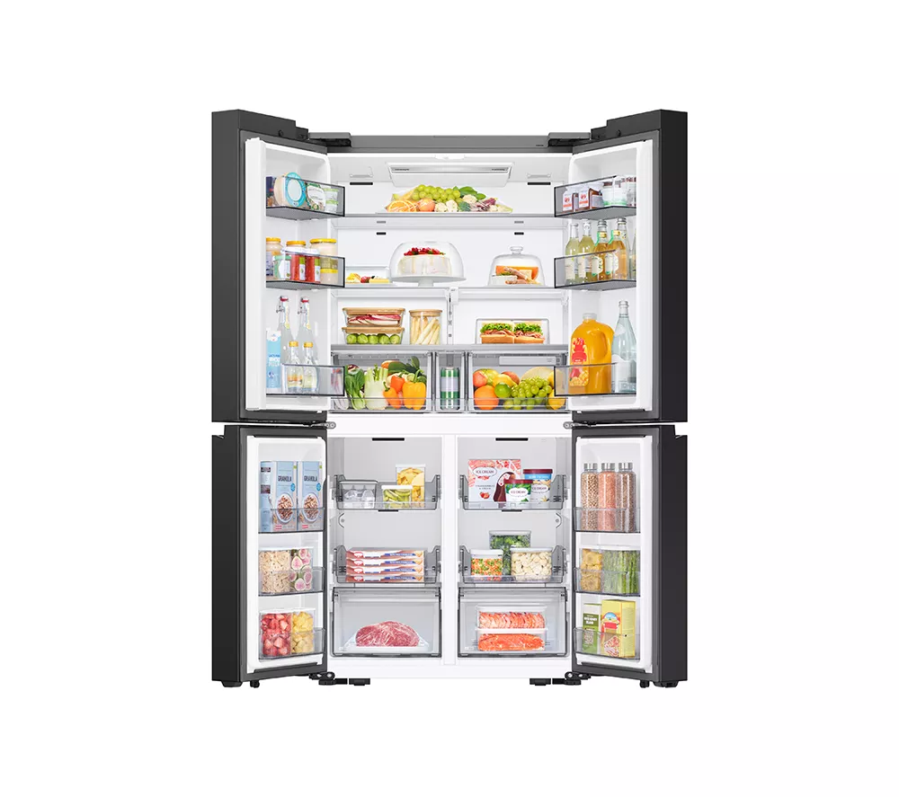 SAMSUNG Bespoke AI Series 8 SpaceMax RM70F67RDREU 669L Smart Fridge Freezer - Stainless Steel
