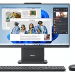 LENOVO IdeaCentre AIO 23.8" Refurbished All-in-One PC - Intel® Core™ i5, 512 GB SSD, Grey, (Very Good Condition)