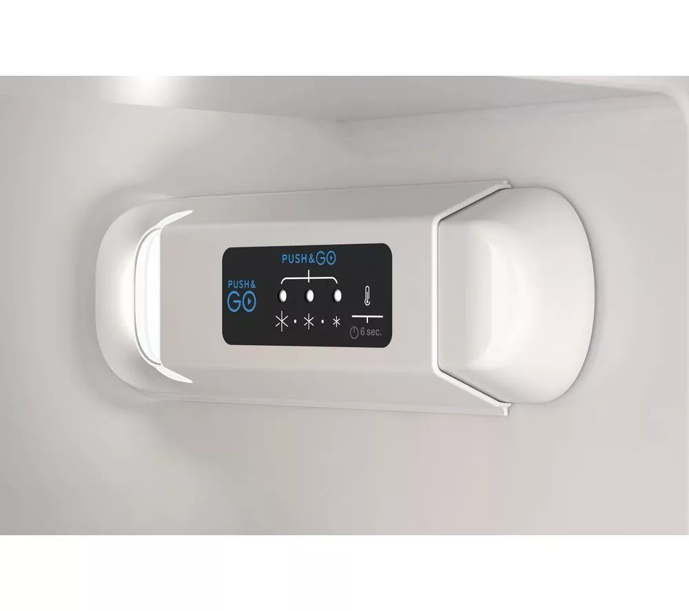 INDESIT Push&Go INC18D011B1 70/30 Integrated Fridge Freezer - Sliding Hinge