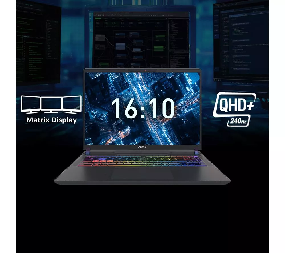 MSI Vector 16 HX AI A2XWIG 16" Gaming Laptop - Intel® Core™ Ultra 9, RTX 5080, 1 TB SSD