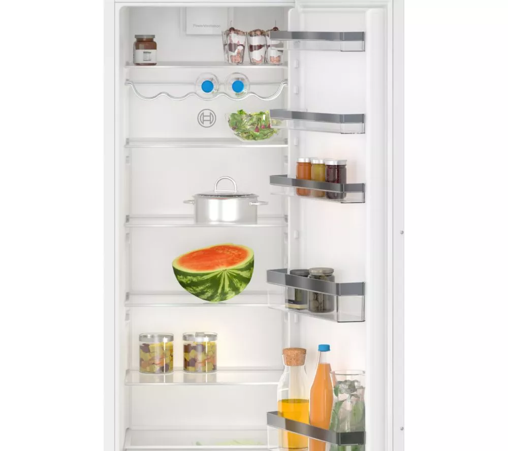 BOSCH Series 4 KIR81VFE0G Integrated Tall Fridge - Fixed Hinge