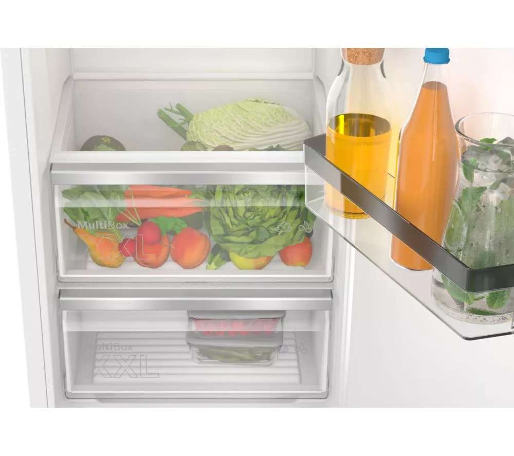 BOSCH Series 4 KIR81VFE0G Integrated Tall Fridge - Fixed Hinge
