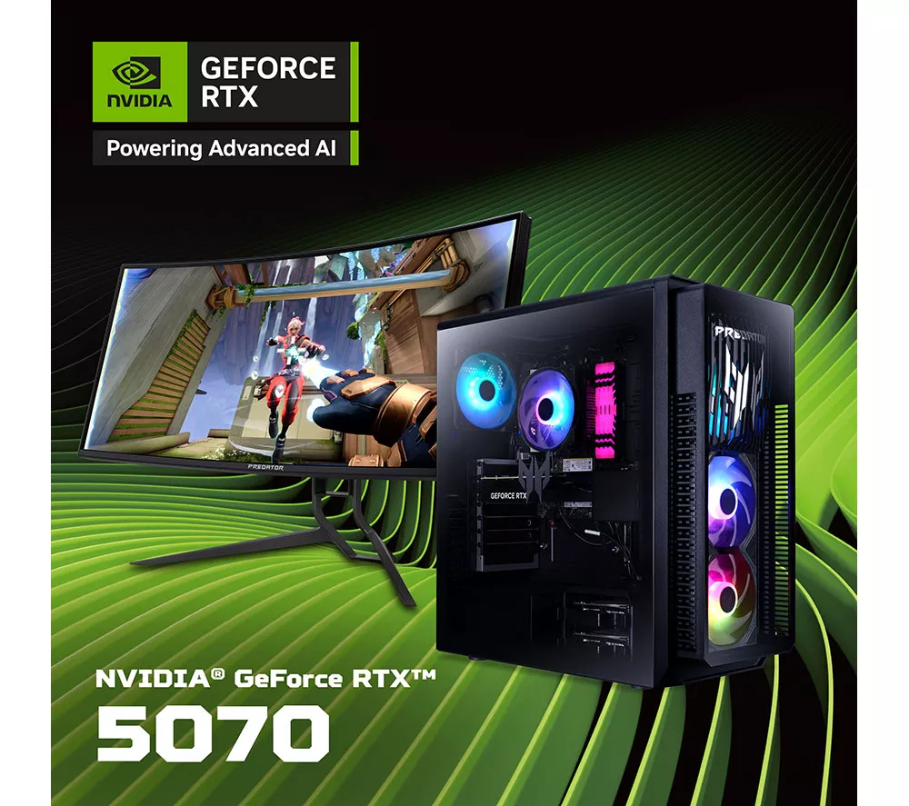 ACER Predator Orion 5000 PO5-660 Gaming PC - Intel® Core™ Ultra 7, RTX 5070, 1 TB SSD