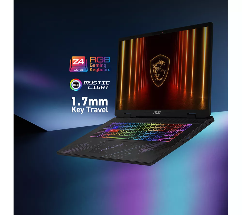 MSI Pulse A17 AI+ C3XWFKG 17" Gaming Laptop - AMD Ryzen AI 9, RTX 5060, 1 TB SSD