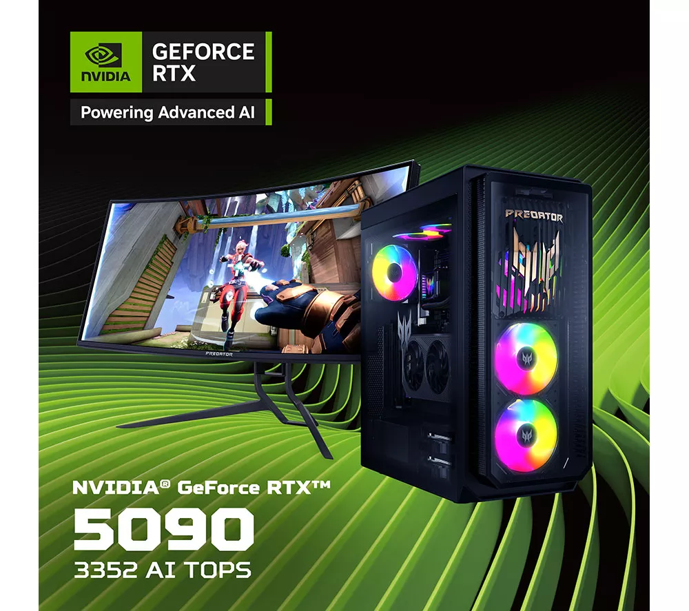 ACER Predator Orion 7000 PO7-660 Gaming PC - Intel® Core™ Ultra 7, RTX 5090, 2 TB SSD