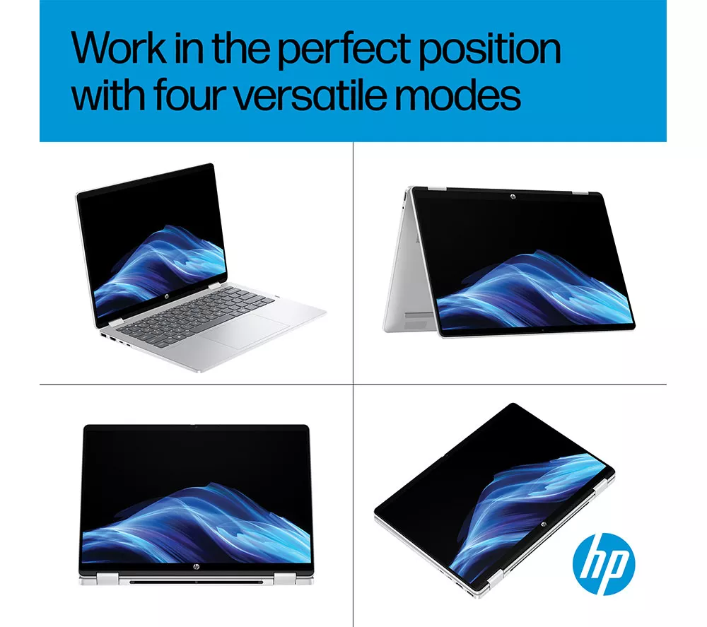 HP OmniBook 5 14" 2 in 1 Laptop - Intel® Core™ i5, 512 GB SSD, Silver