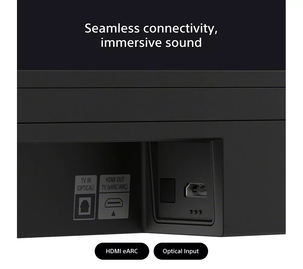 SONY BRAVIA Theatre Bar 6 3.1.2 Sound Bar with Dolby Atmos