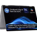 HP OmniBook X Flip 14" 2 in 1 Laptop, Copilot+ PC - Intel® Core™ Ultra 5, 512 GB SSD, Silver