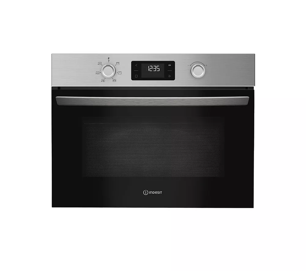 INDESIT IP 252R XUK Built-in Microwave with Grill - Stainless Steel