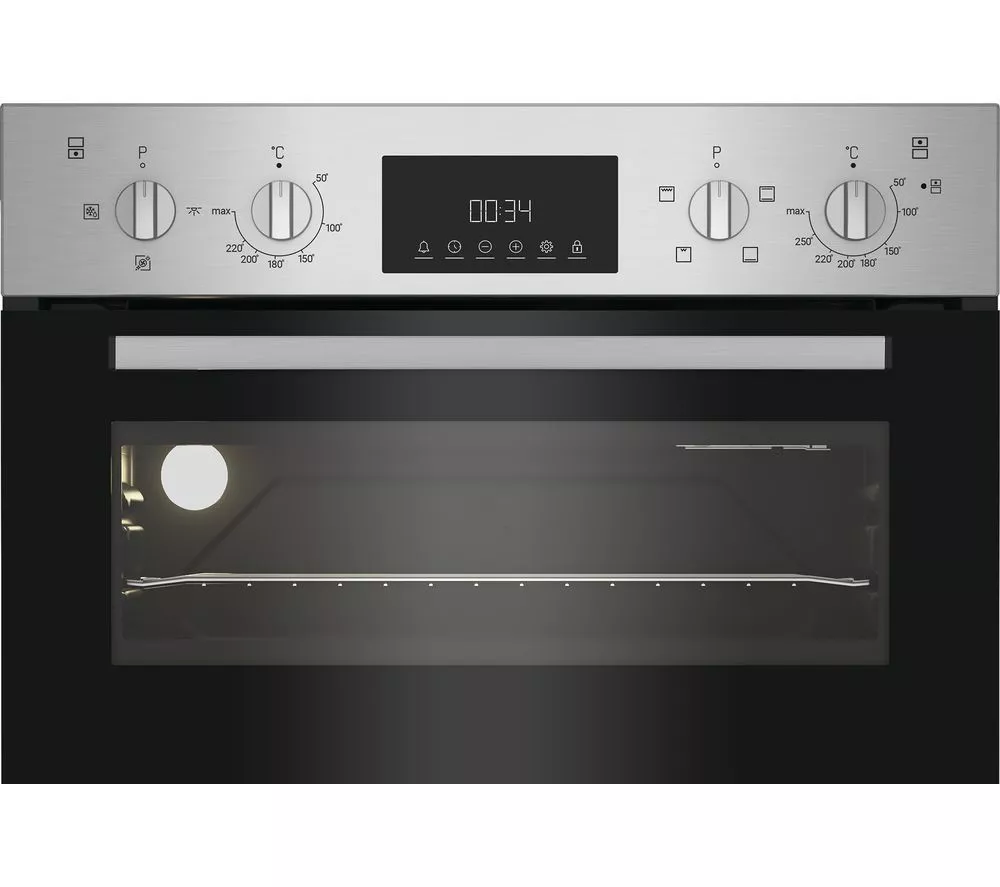 INDESIT DII 10D IX Electric Built-in Double Oven - Stainless Steel