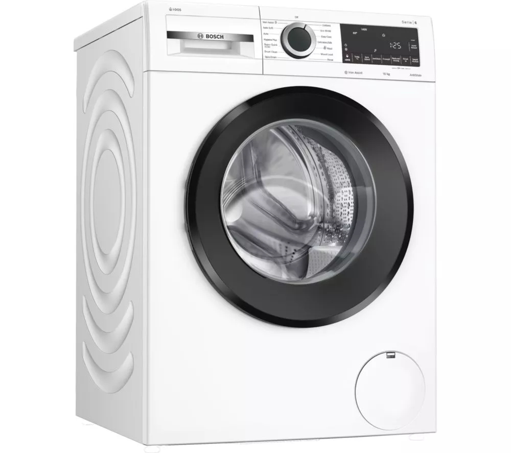 BOSCH Series 6 WGG254F1GB iDos AntiStain 10 kg 1400 Spin Washing Machine - White