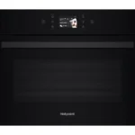 HOTPOINT Class 8 HCT9A9PHTSBUK Compact Steam Oven with Microwave - Black