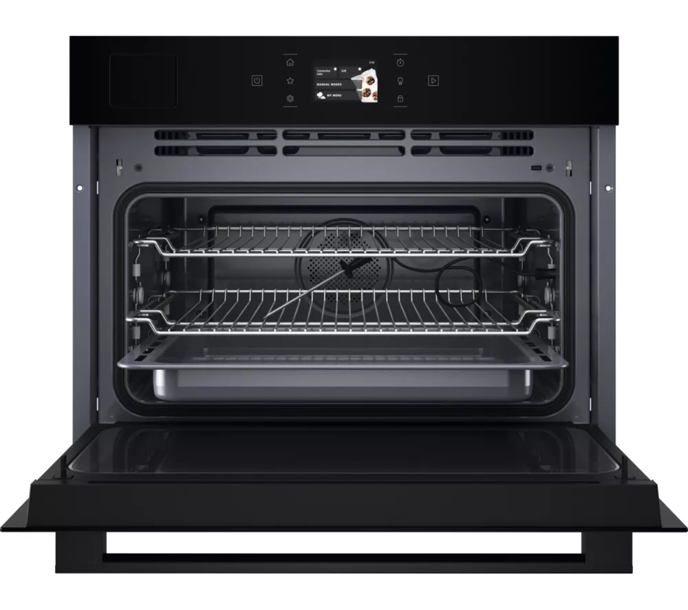 HOTPOINT Class 8 HCT9A9PHTSBUK Compact Steam Oven with Microwave - Black