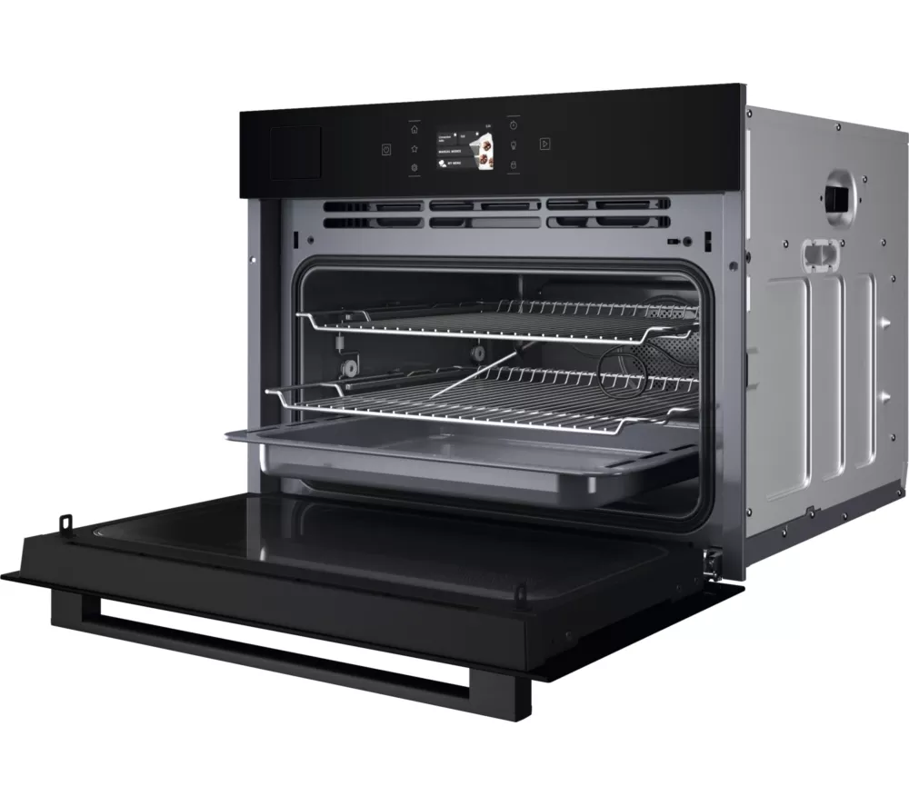 HOTPOINT Class 8 HCT9A9PHTSBUK Compact Steam Oven with Microwave - Black