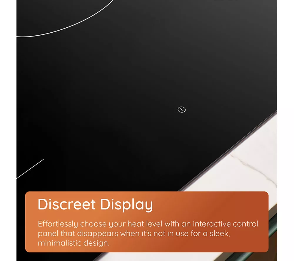 HOTPOINT HeatControl HTX8017DCF2 80 cm Electric Induction Hob - Black
