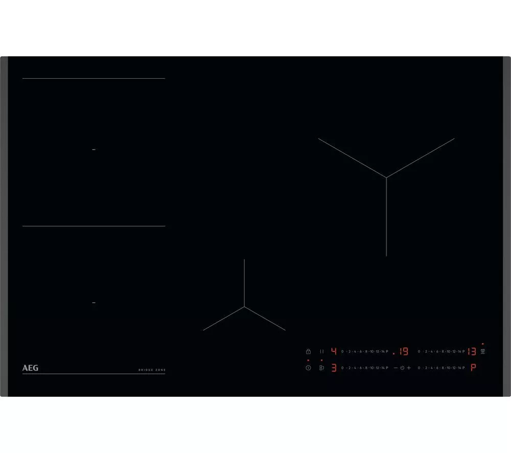 AEG 6000 Bridge TO84IB00FB 80 cm Electric Induction Hob - Black