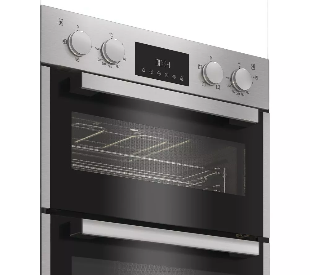 HOTPOINT DIH 10D IX Electric Built-in Double Oven - Stainless Steel