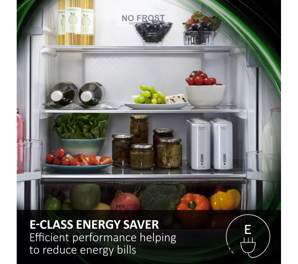 HAIER Series 7 HSPR79F18EWMB American-Style Fridge Freezer - Brushed Black