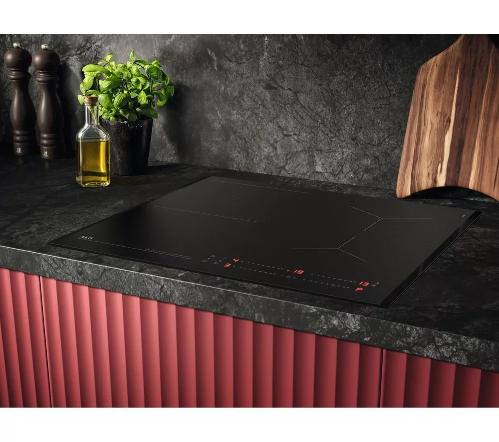 AEG 6000 Bridge TO64IB00FZ 60 cm Electric Induction Hob - Matte Black