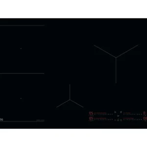 AEG 7000 SenseBoil TI84IB10FB 80 cm Electric Induction Hob - Black