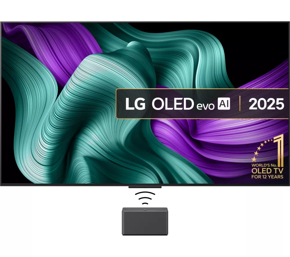 LG M5 65" OLED evo AI 4K HDR True Wireless Smart TV 2025 - OLED65M59LA