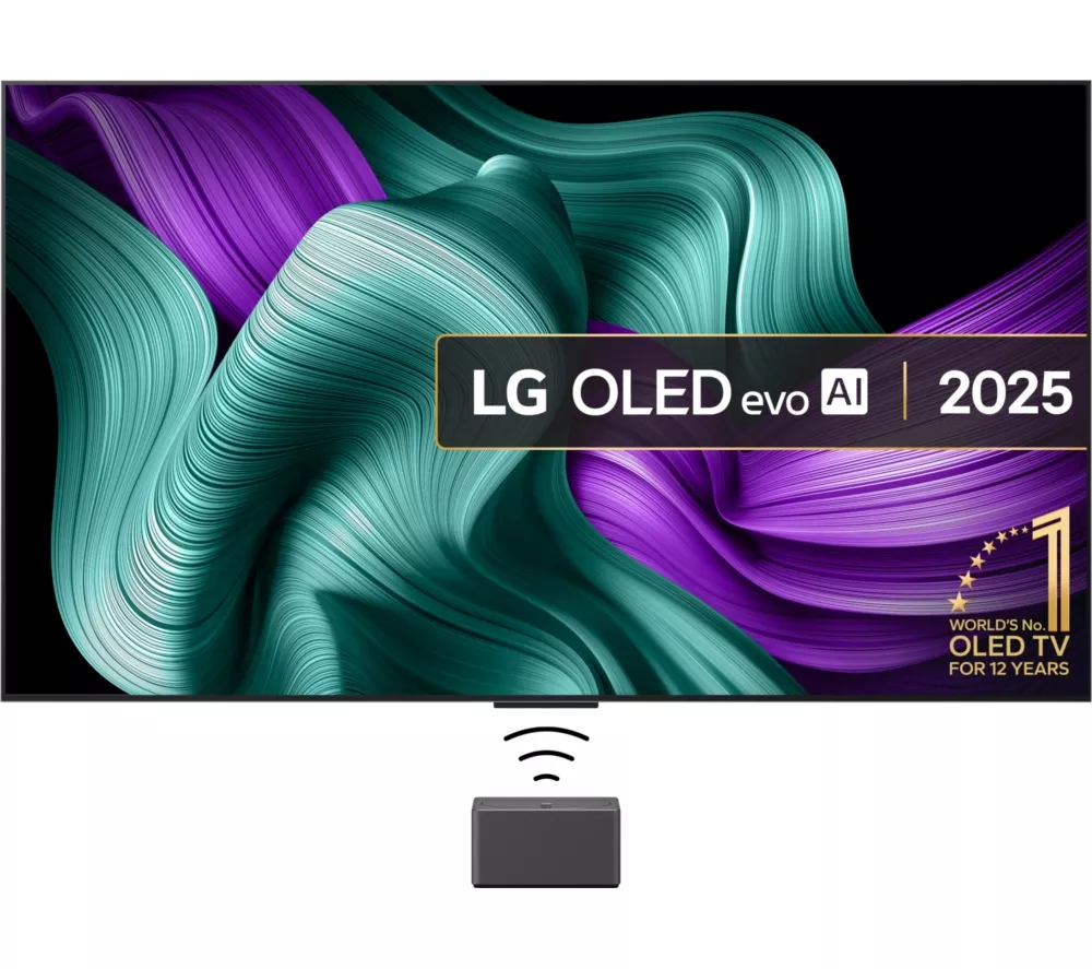 LG M5 77" OLED evo AI 4K HDR True Wireless Smart TV 2025 - OLED77M59LA
