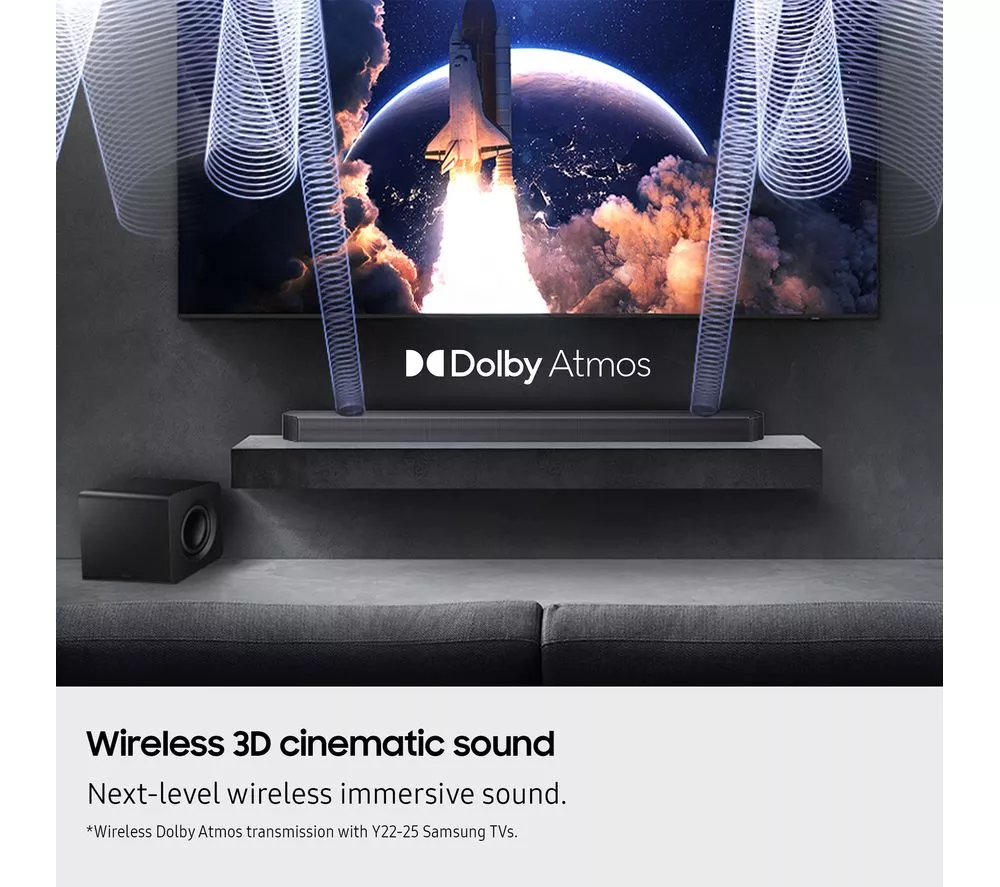 SAMSUNG HW-Q930F/XU 9.1.4 Wireless Sound Bar with Dolby Atmos & DTS Virtual:X