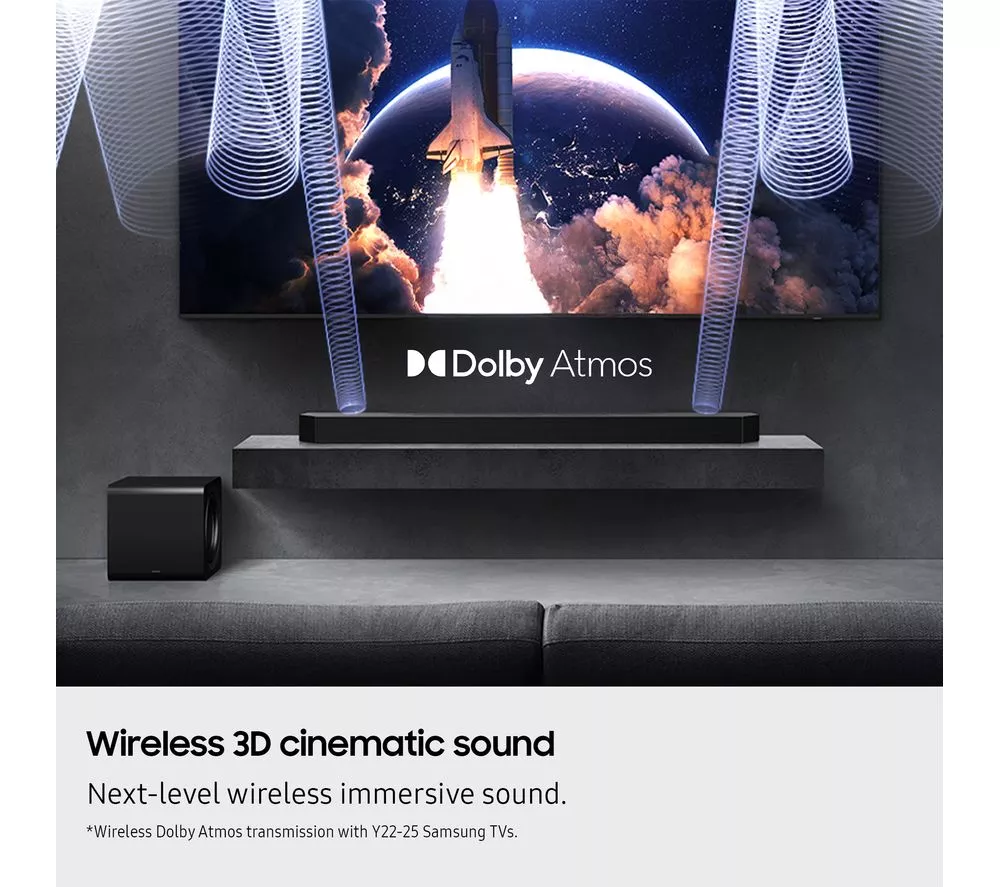 SAMSUNG HW-Q990F/XU 11.1.4 Wireless Sound Bar with Dolby Atmos