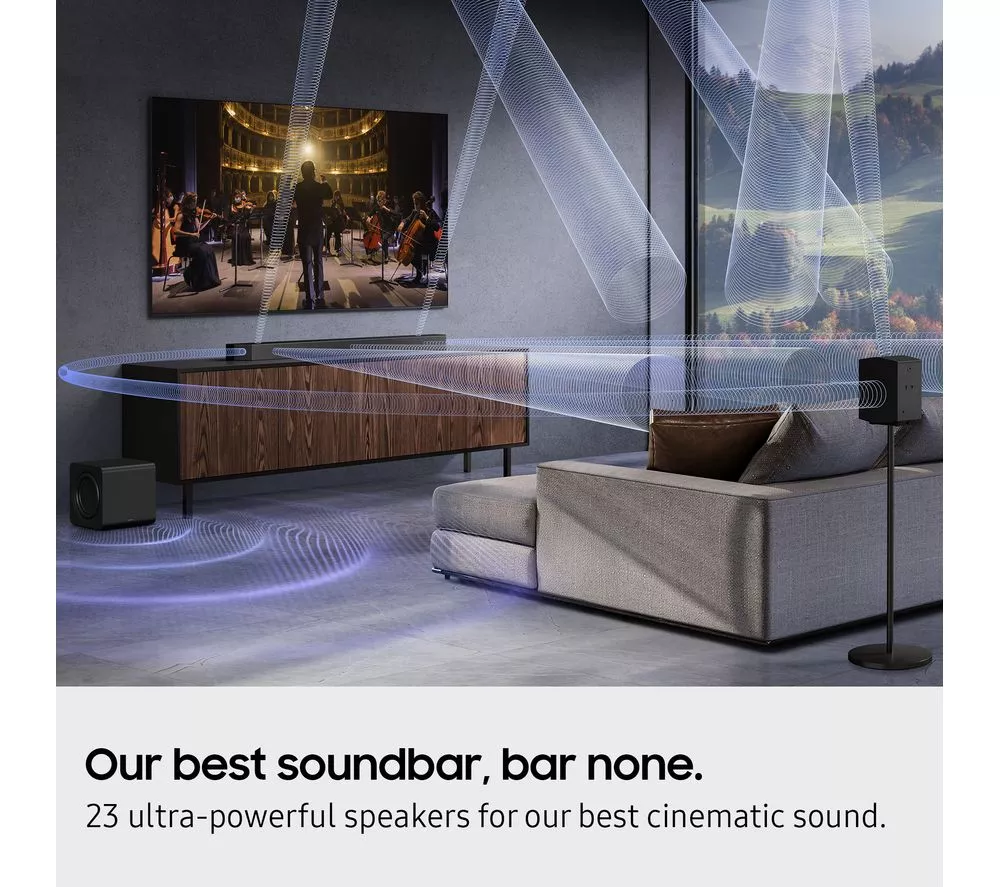 SAMSUNG HW-Q990F/XU 11.1.4 Wireless Sound Bar with Dolby Atmos
