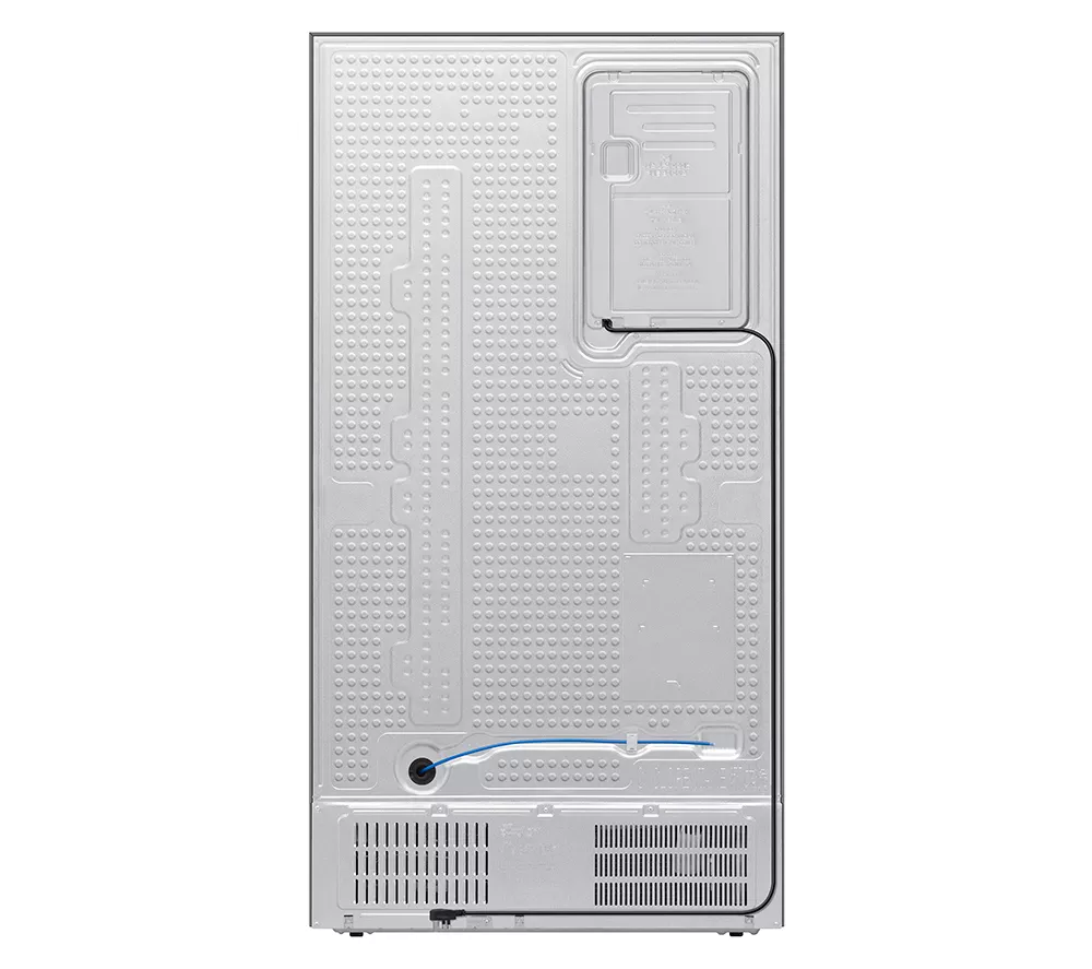 SAMSUNG Bespoke AI Series 9 AI Home RS90F64EDTEU American-Style Smart Fridge Freezer - Silver