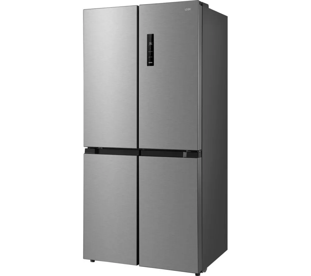 LOGIK L4D83X25 Fridge Freezer - Inox
