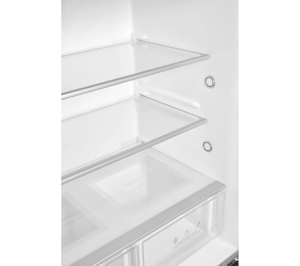 LOGIK L4D83X25 Fridge Freezer - Inox