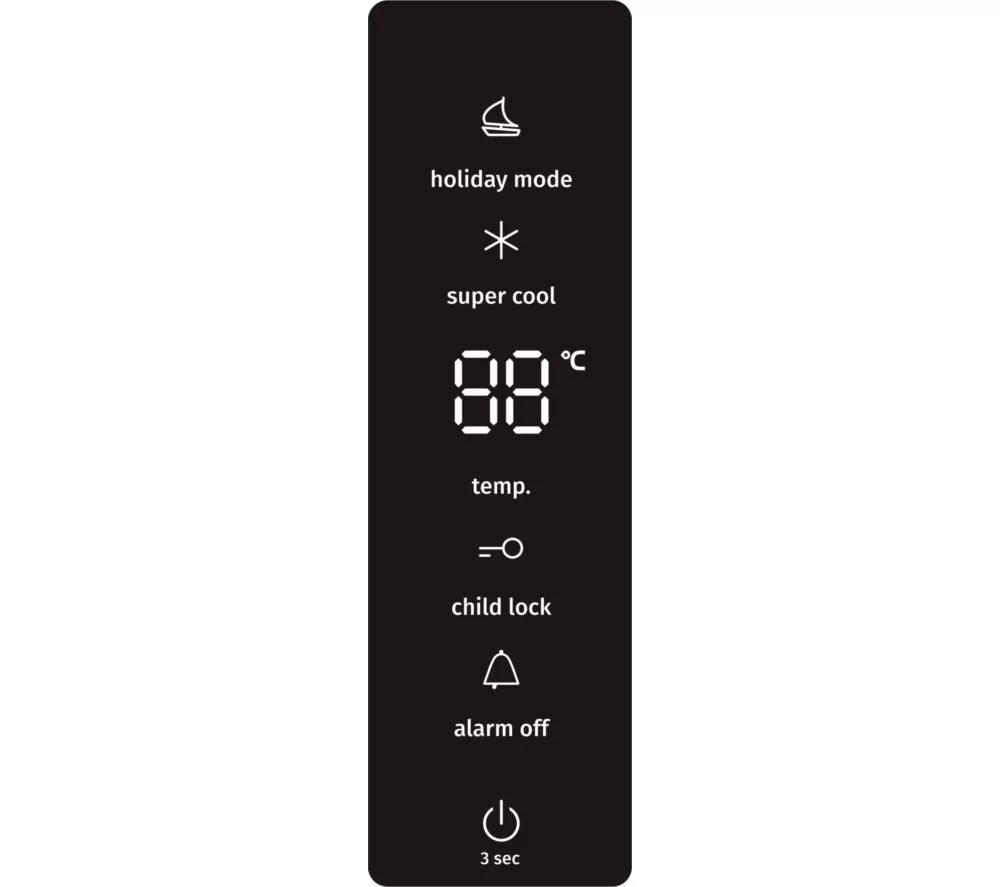 KENWOOD KTLD60XD25 Tall Fridge - Inox