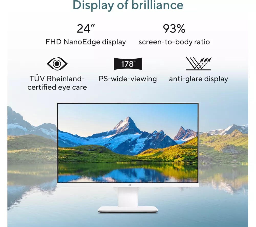 ASUS ExpertCenter V400 23.8" All-in-One PC - Intel® Core™ i5, 512 GB SSD, White