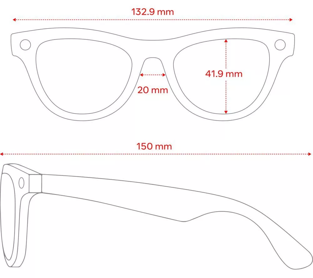 RAY-BAN Meta Skyler Glasses - Shiny Chalky Gray, Clear to Sapphire Transitions