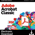 ADOBE Acrobat Classic - 3 years for 1 user (download)
