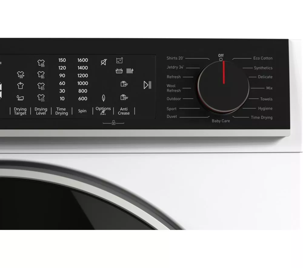 SHARP KD-NHB0S9GWD-EN 10 kg Heat Pump Tumble Dryer - White