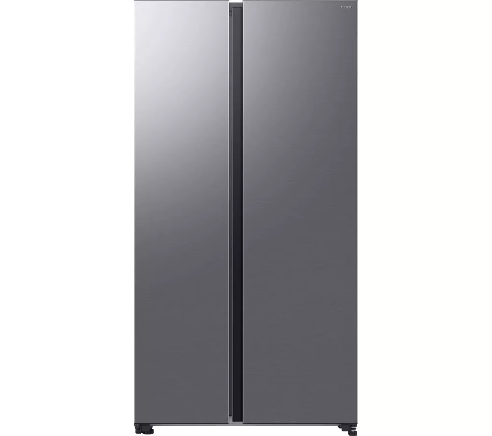 SAMSUNG Bespoke AI Series 6 SpaceMax RS70F65QETEU American-Style Smart Fridge Freezer - Silver