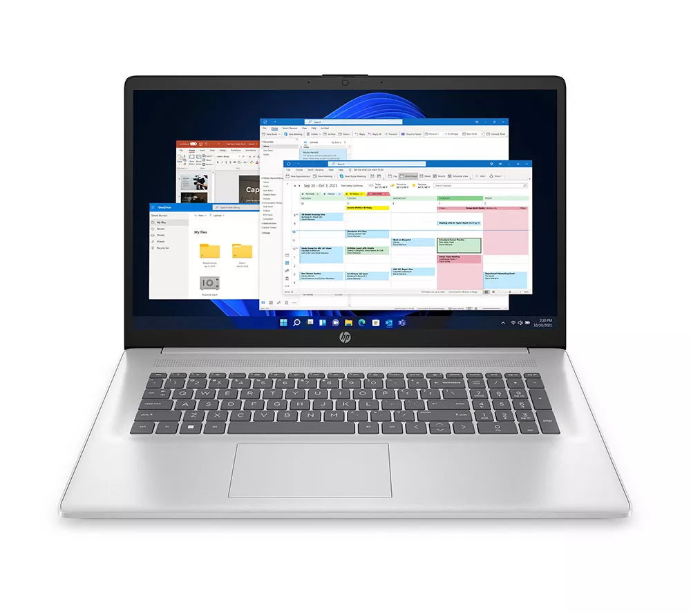 HP 17-cn3501sa 17.3" Laptop - Intel® Core™ i3, 512 GB SSD, Silver