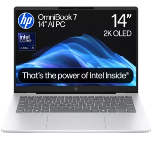 HP OmniBook 7 AI 14" Laptop - Intel® Core™ Ultra 5, 512 GB SSD, Silver